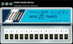 Electron Echo Mini Piano screenshot 1