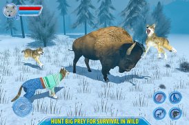 Arktischen Wolf sim 3d screenshot 12