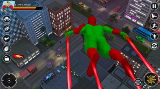 Spider Flying Rope Hero Games screenshot 5