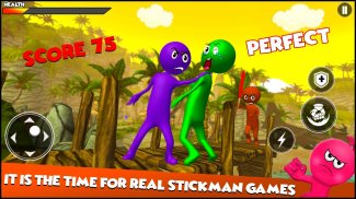 Super Hero Stickman Fight Game screenshot 3