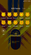 Theme for Infinix - XOS Launcher : Blaugrana Theme screenshot 1