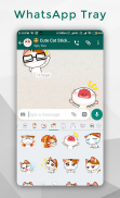 Cute & Funny Cat Sticker for WhatsApp WAStickerApp screenshot 2