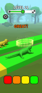 Chameleon Race 3D screenshot 1