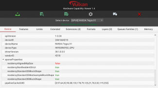 Hardware CapsViewer for Vulkan screenshot 0