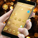 Baru Golden Flower Gaya Bisnis APUS Tema mewah Icon