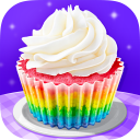 Cupcake Maker! Rainbow Chef Icon