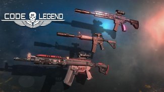 Code Of Legend: Game Menembak Terbaik Baru 2019 screenshot 2
