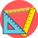 Square Meter Calculator - Free Icon