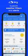 Sky Weatherman: Weather alerts customized screenshot 13