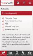 PremiumSIM Servicewelt screenshot 2