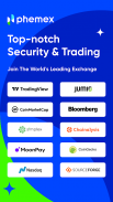 Phemex: Crypto & BTC Trading screenshot 1