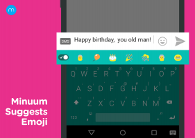 Minuum Keyboard + Smart Emoji Screen