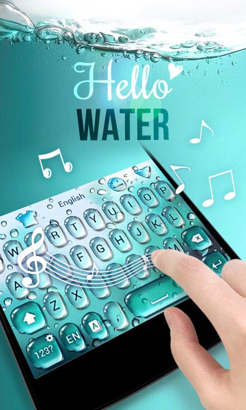 GO Keyboard Theme Water APK Download for Android Aptoide