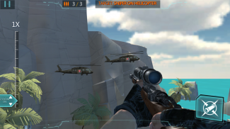 狙擊火力：狙擊手游戲 screenshot 0