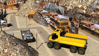 Junk Yard Truck Driver Parking screenshot 3