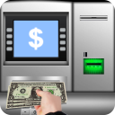 ATM cash money simulator game Icon