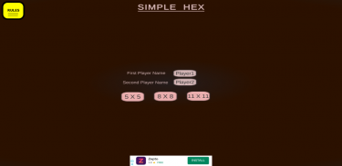 Simple Hex: A strategy game screenshot 0