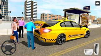 Taxi simulator: US Taxi Games screenshot 3