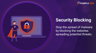 Purple DNS | Fast Ads Blocker screenshot 0