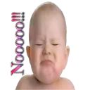 Funny Baby Stickers for whatsa