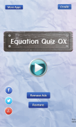 Equation Quiz OX - Math games screenshot 1