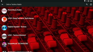 Online Techno Radio screenshot 1