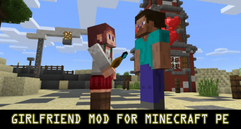 Girlsfriend mod for Minecraft screenshot 1