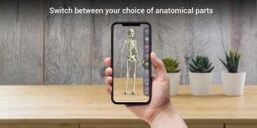 Asthi AR - Human Anatomy in Augmented Reality screenshot 2