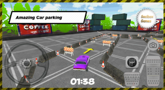 Aparcamiento púrpura de coches screenshot 2