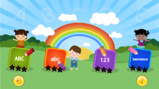 Bé Học Chữ Cái Tiếng Anh - ABC Kids screenshot 1