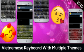 Vietnamese Keyboard 2020 - Laban key keyboard Emoj screenshot 2