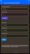 Long Term Savings Calculator screenshot 8