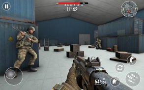 Sniper 3D ทหาร ใน เกมทหาร FPS screenshot 1