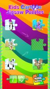 Bambini Cartone Animato Puzzle screenshot 0