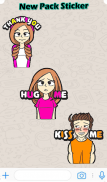 Sticker Chat Pacar - WaStickersApp screenshot 1