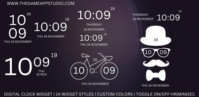 Clock Widget Galaxy s23 Ultra