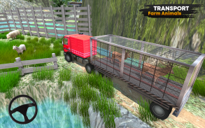 Truck Simulator Animal Transport Game screenshot 1