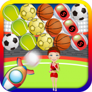 sporty bubble shooter screenshot 0