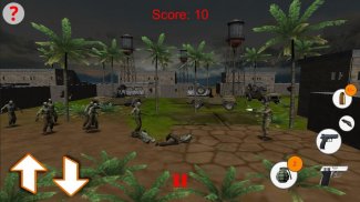 shooting kill zombies game screenshot 0