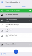 band music setlist screenshot 6