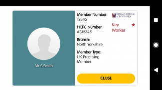 The College of Podiatry app screenshot 5