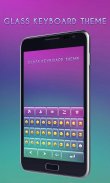 Glass Keyboard Theme screenshot 2