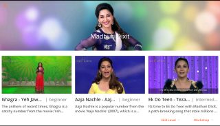 Dance with Madhuri Android App screenshot 1