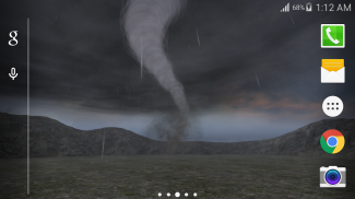 3D Super Storm Live Wallpaper screenshot 1