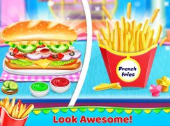 Subway Sandwich Maker: Fast Food Games screenshot 1