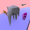 Animal Transform Pusher Race 3D