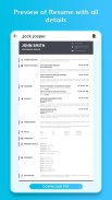 CV: Professional Resume Maker screenshot 7