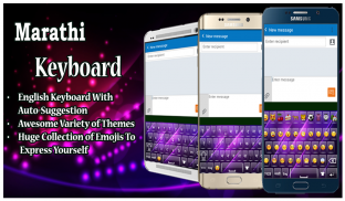 Marathi Keyboard : English Marathi Typing App screenshot 5