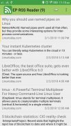 EP RSS Reader screenshot 2