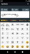 Symbols, emojis, letters screenshot 9